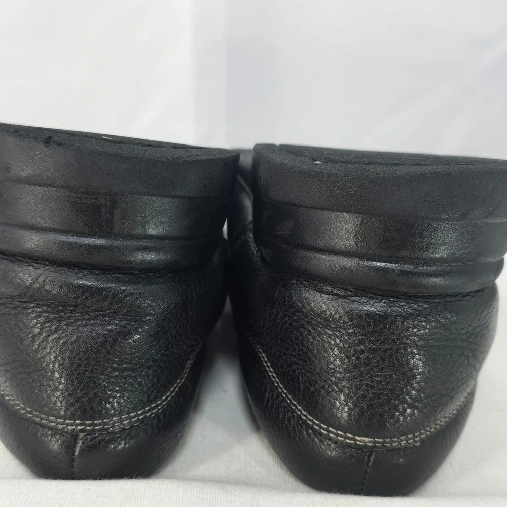Johnston‎ & Murphy Sheepskin Mens Split Toe Dress Leather Oxford Shoes Sz 12M